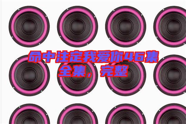 命中注定我愛你46集全集，完整