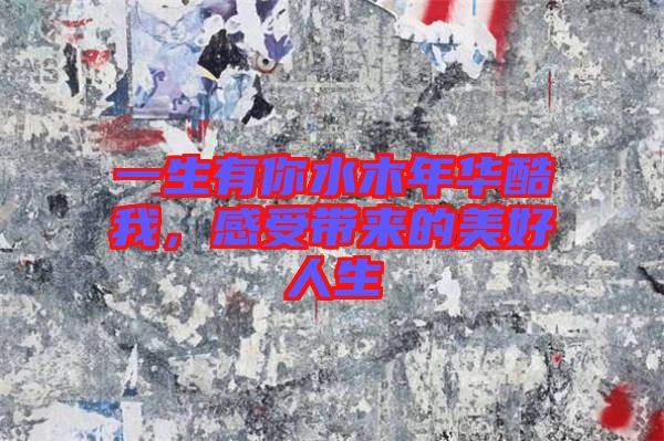 一生有你水木年華酷我，感受帶來的美好人生