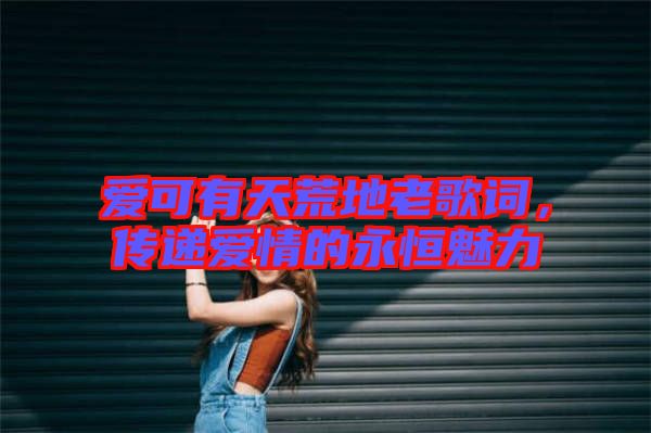 愛(ài)可有天荒地老歌詞，傳遞愛(ài)情的永恒魅力