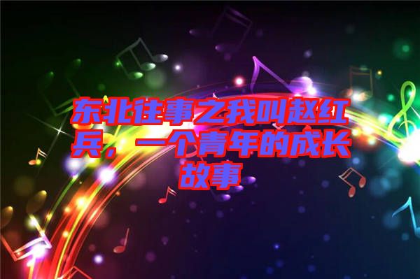 東北往事之我叫趙紅兵，一個(gè)青年的成長(zhǎng)故事