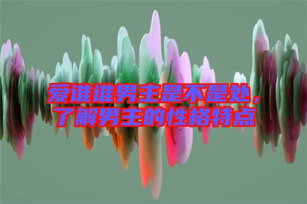 愛誰誰男主是不是處，了解男主的性格特點