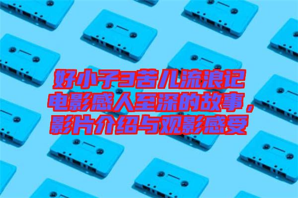 好小子3苦兒流浪記電影感人至深的故事，影片介紹與觀影感受